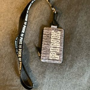 PINK lanyard